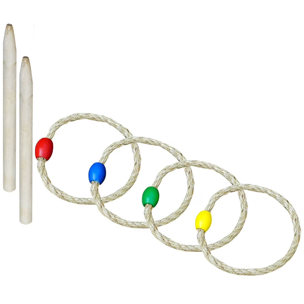 6-piece Rope Ring Throwing Game Set K946