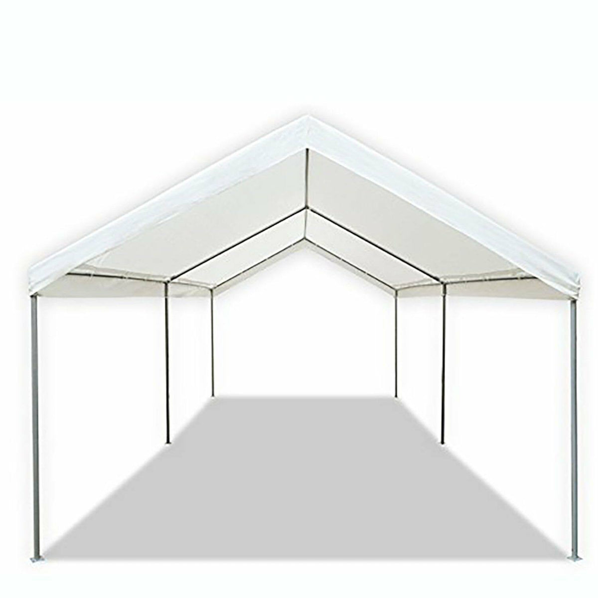 Heavy Duty 10 x 20 White Canopy Tent Carport A53374