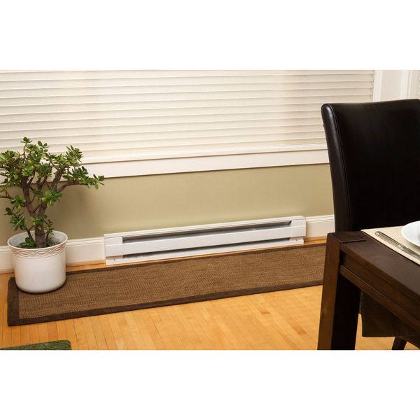 30" Electric Baseboard Heater, White, 500W, 120V X46754