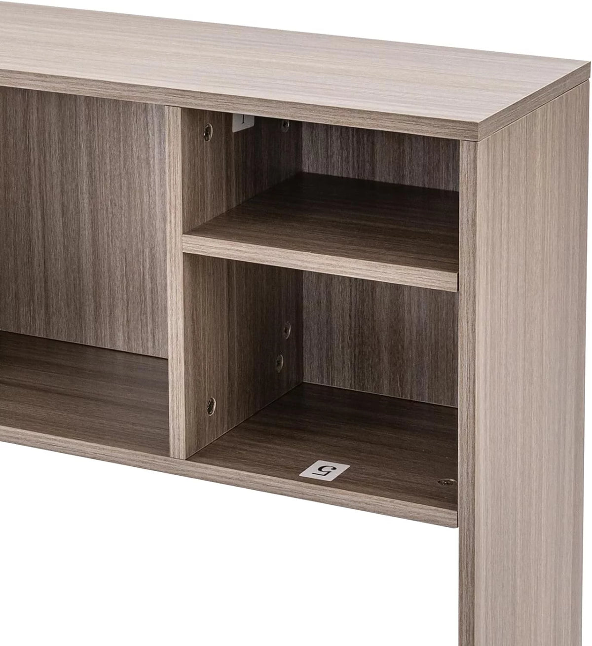 Gray Desk Bookshelf Organizer A558820