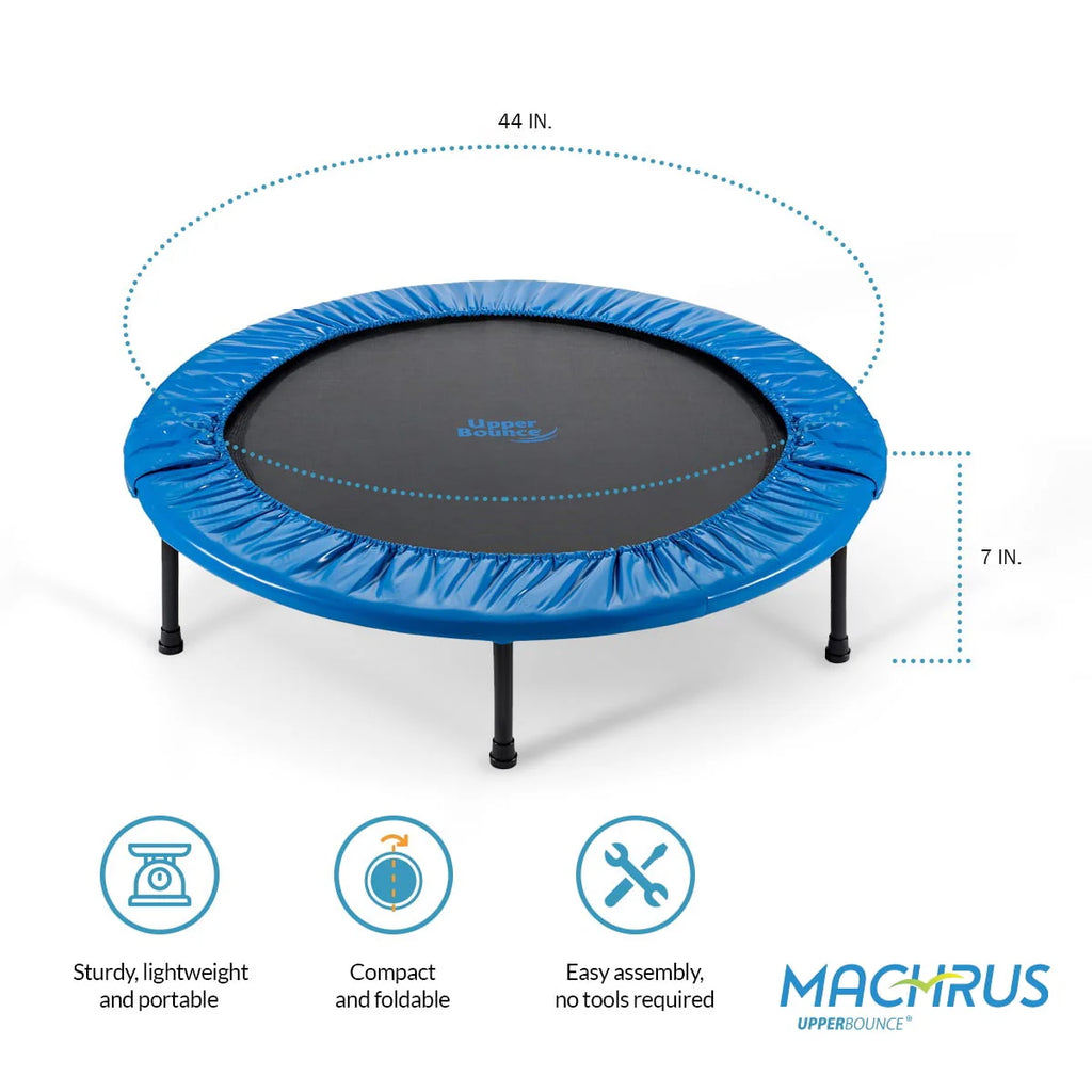 36 Mini Trampoline Rebounder with Jumping Mat, Portable Foldable U927144