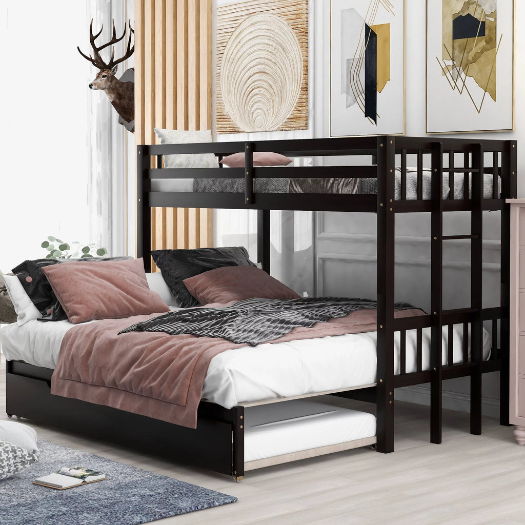 Twin Trundle Bunk Bed F266