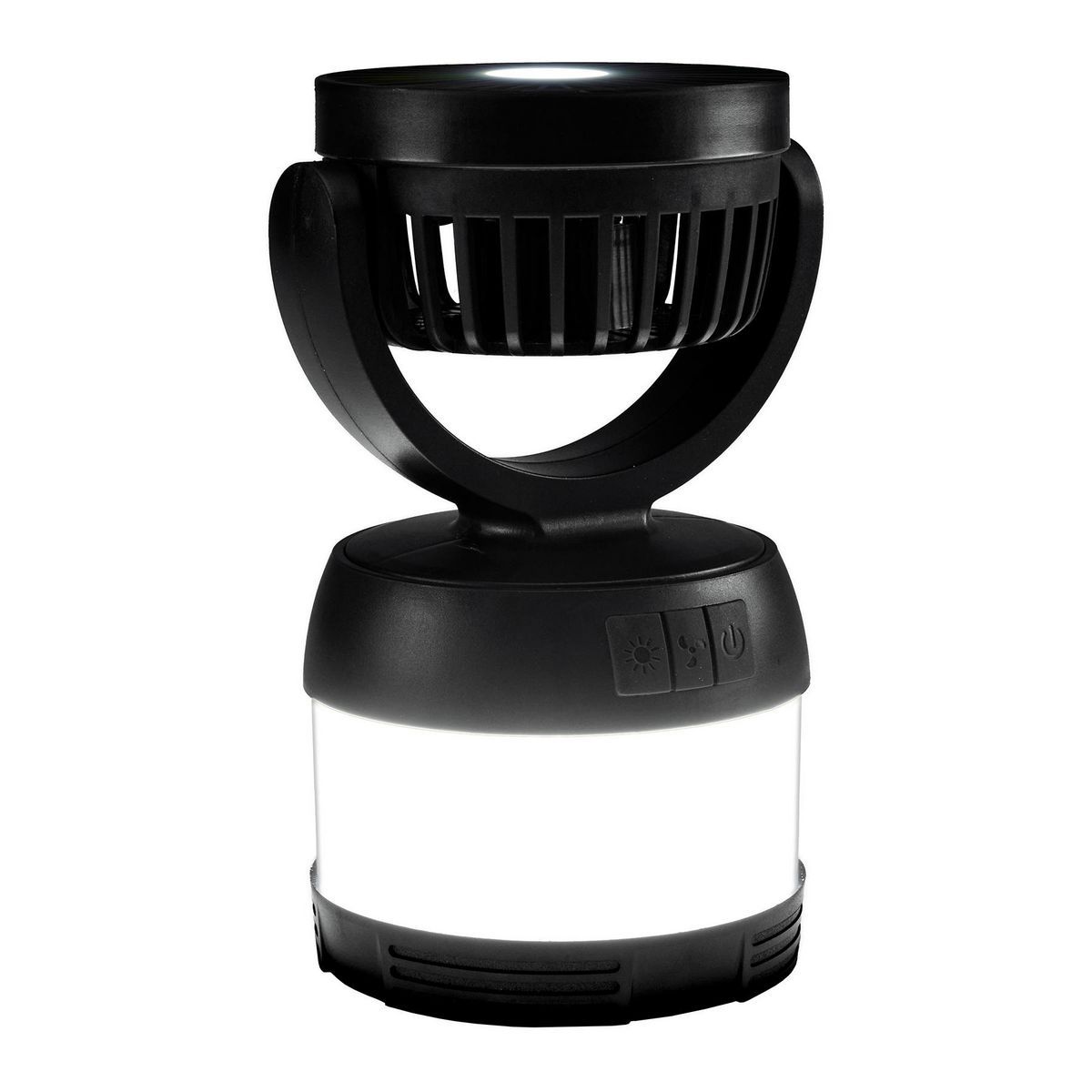 300 Lumen LED Rechargeable 3-in-1 Lantern, Fan, and Power Bank D2588