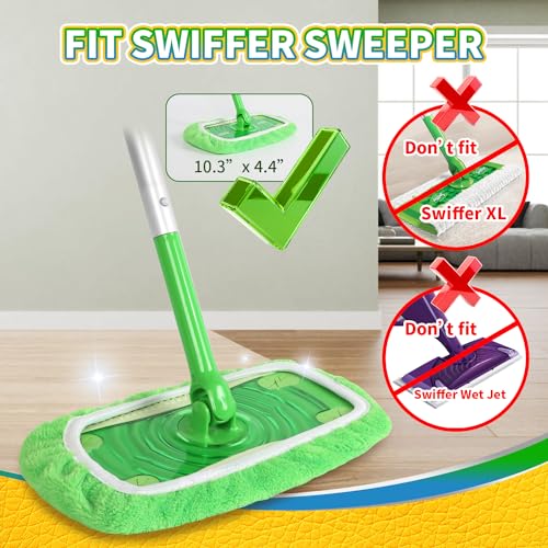 3 Pack Reusable Wet and Dry Mop Pads N517609