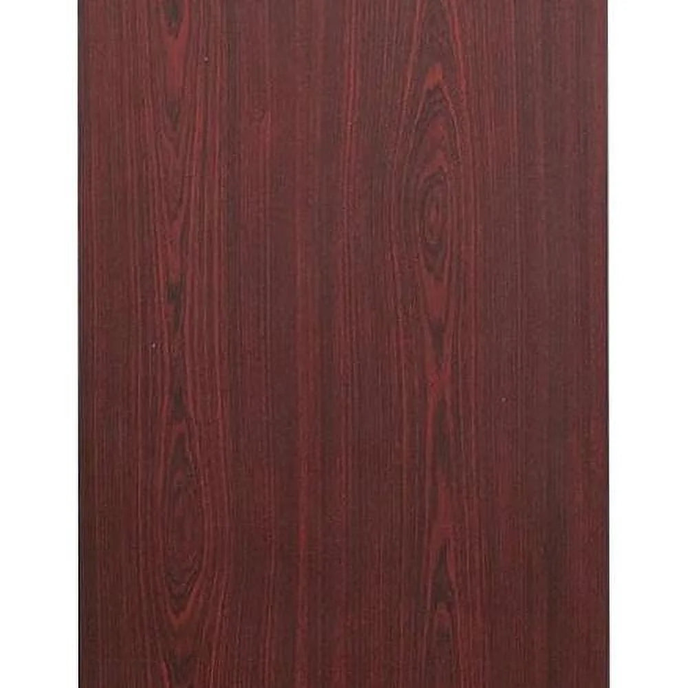 Mahogany Melamine Laminate Folding Training Table N130