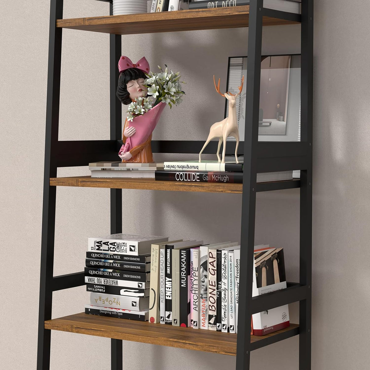 5 Tier Bamboo Book Shelf S106453