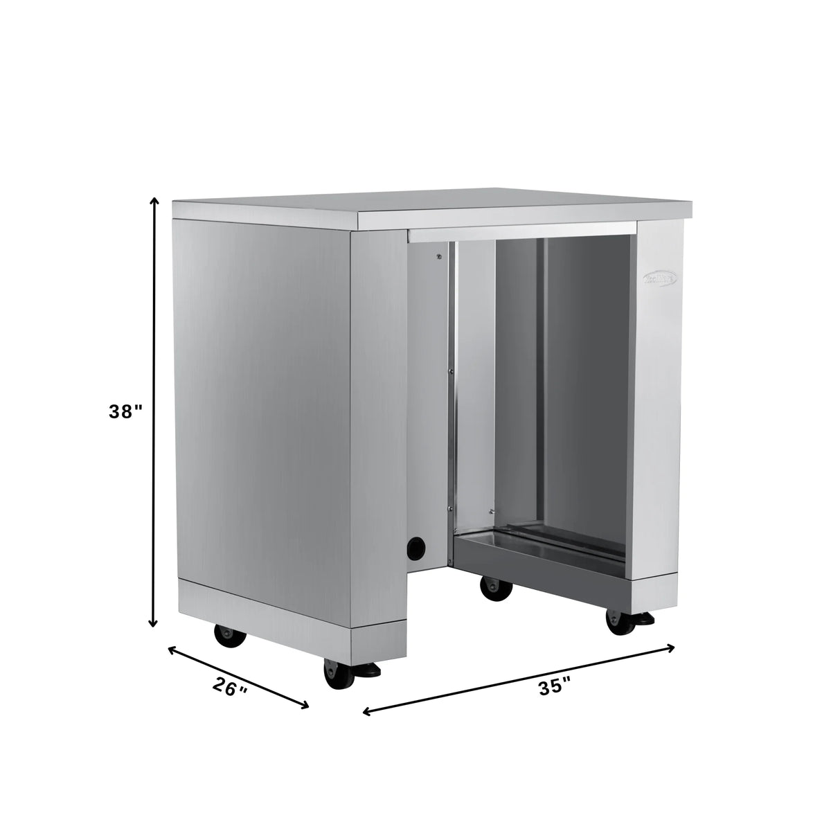 32 in. Stainless-Steel Outdoor Cabinet A364281