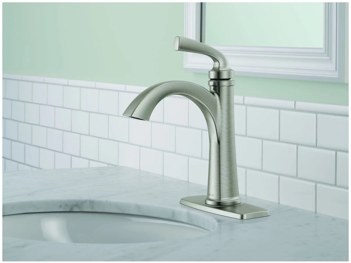 Black Single Hole Bathroom Faucet M558669