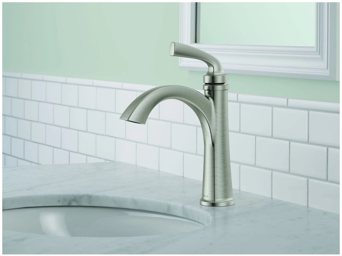 Black Single Hole Bathroom Faucet M558669