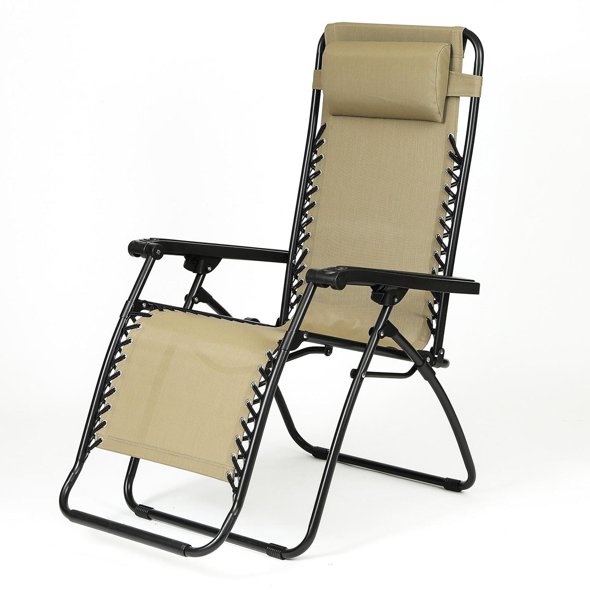Tan Patio Chaise Lounge T57439