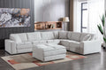 6-Piece Sectional Sofa with Ottoman X8732