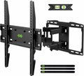Full Motion TV Wall Mount for 32-65 inch Flat Screen TVs, Max VESA 400x400mm, Holds up to 110lbs, Pack of 2 N7585