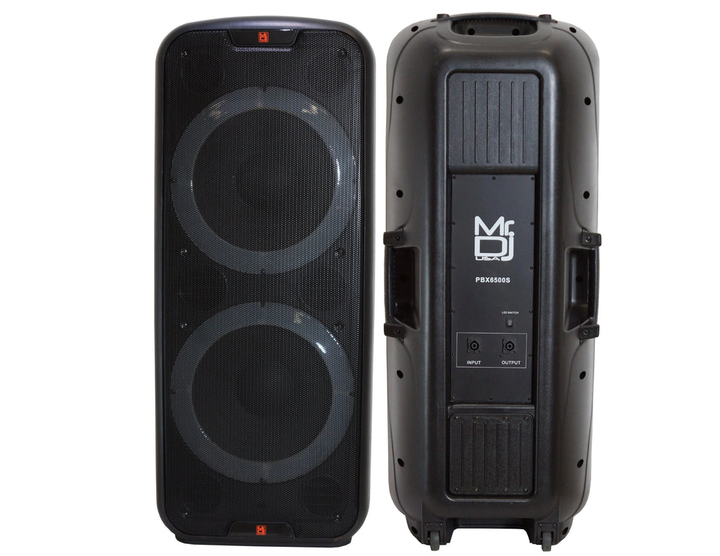Dual 15” 3-Way Full-Range Passive PA Loudspeaker M24928