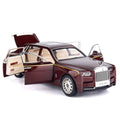 1/24 Zinc Alloy Pull Back Toy Car with Sound and Light V9882