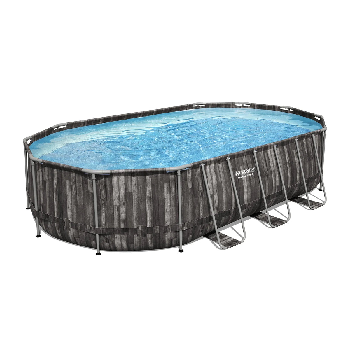 16x10x3.5 Foot Above Ground Swimming Pool Set with Pump Y7426