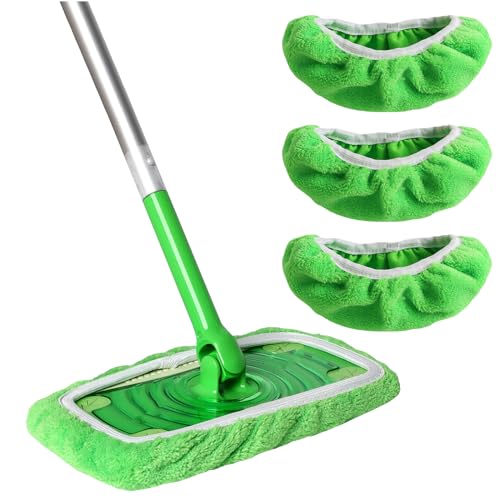 3 Pack Reusable Wet and Dry Mop Pads N517609