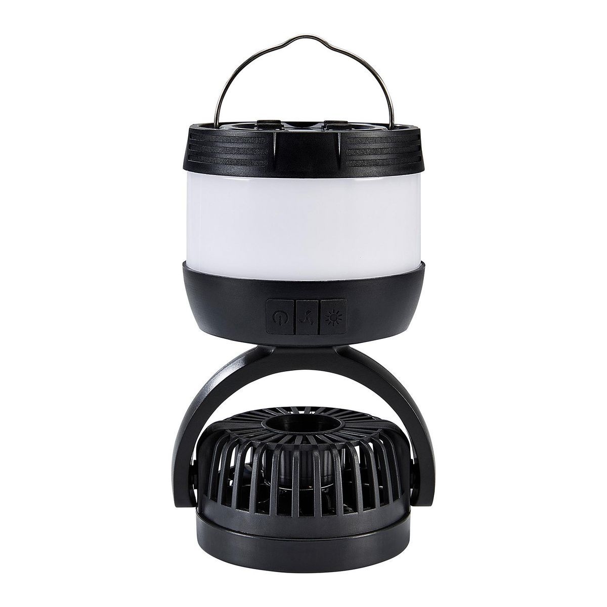 300 Lumen LED Rechargeable 3-in-1 Lantern, Fan, and Power Bank D2588