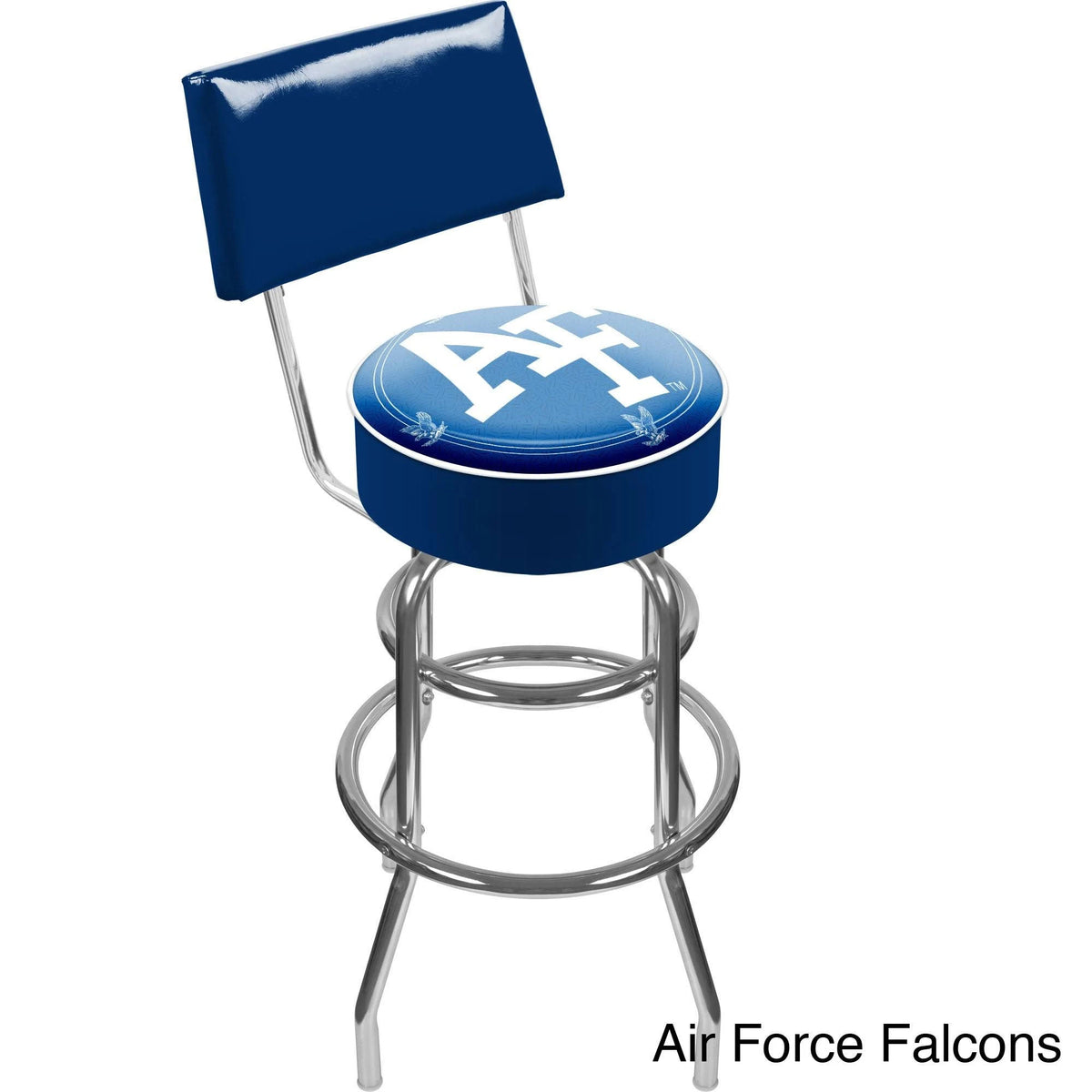 Padded Swivel Bar Stool with Back L936635