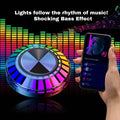 Bone Conduction Speaker Bluetooth with RGB Rhythm Lights Z1007