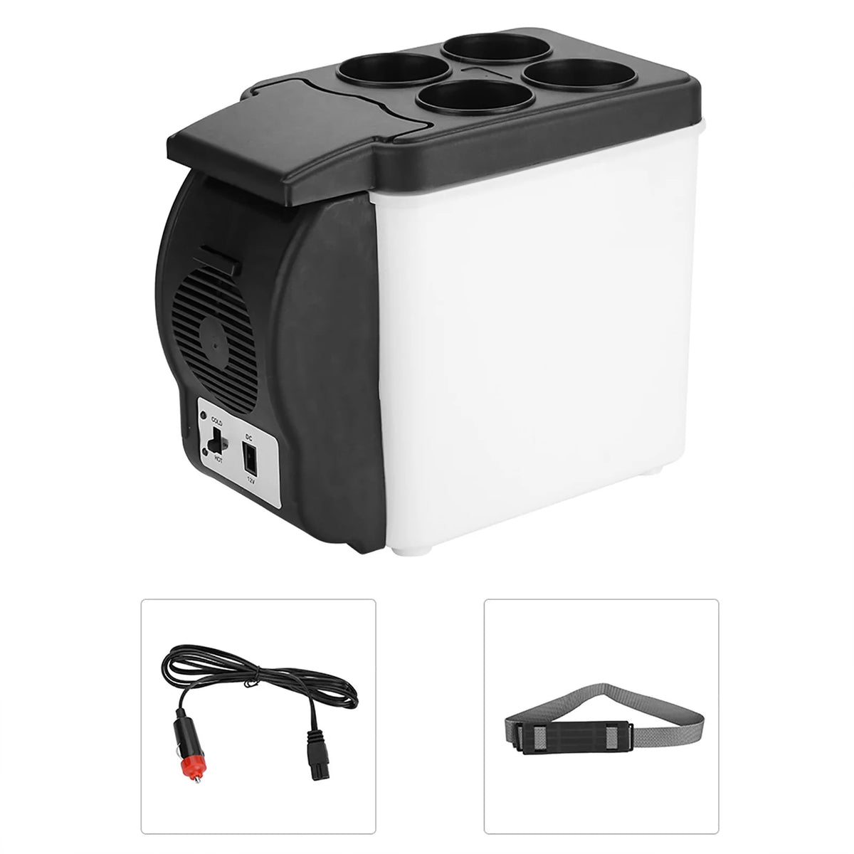 12V Portable Compressor Car Refrigerator Freezer Cooler A96548