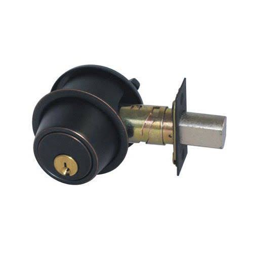 Double Cylinder Deadbolt Satin Chrome W11850