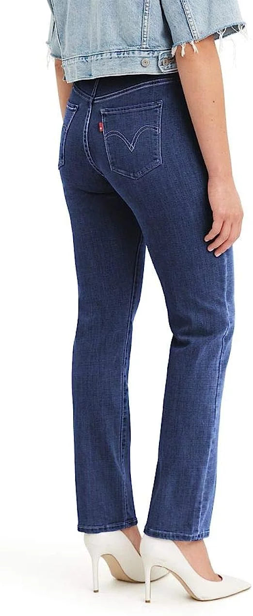Women's Classic Mid Rise Straight-Leg Jeans K27047